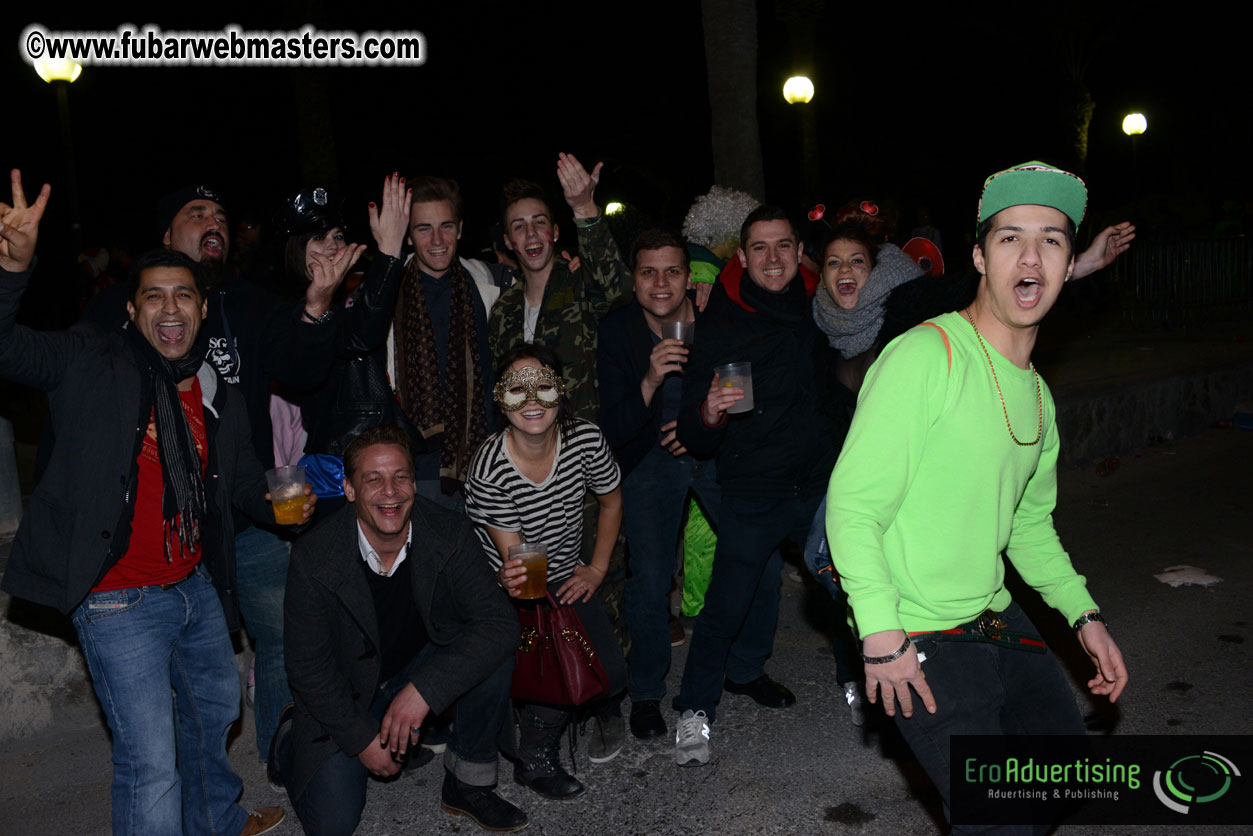 Pre-Show Carnival Parade at TES Sitges