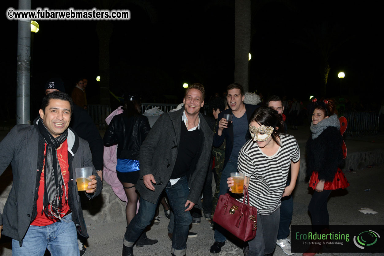 Pre-Show Carnival Parade at TES Sitges