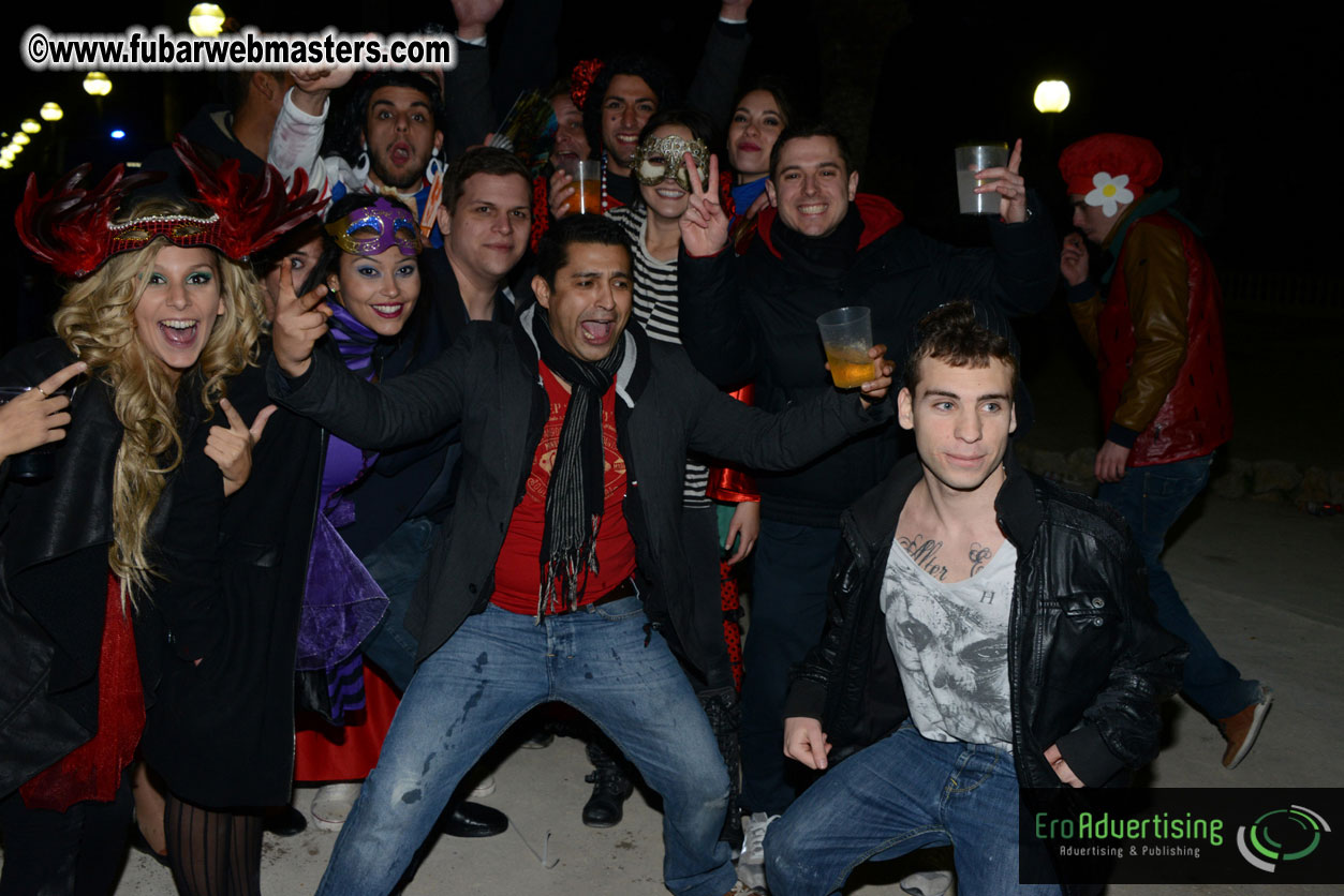 Pre-Show Carnival Parade at TES Sitges