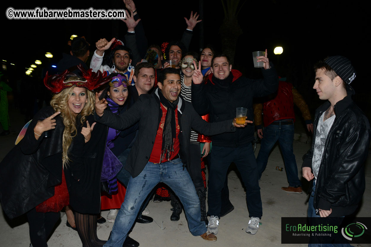 Pre-Show Carnival Parade at TES Sitges