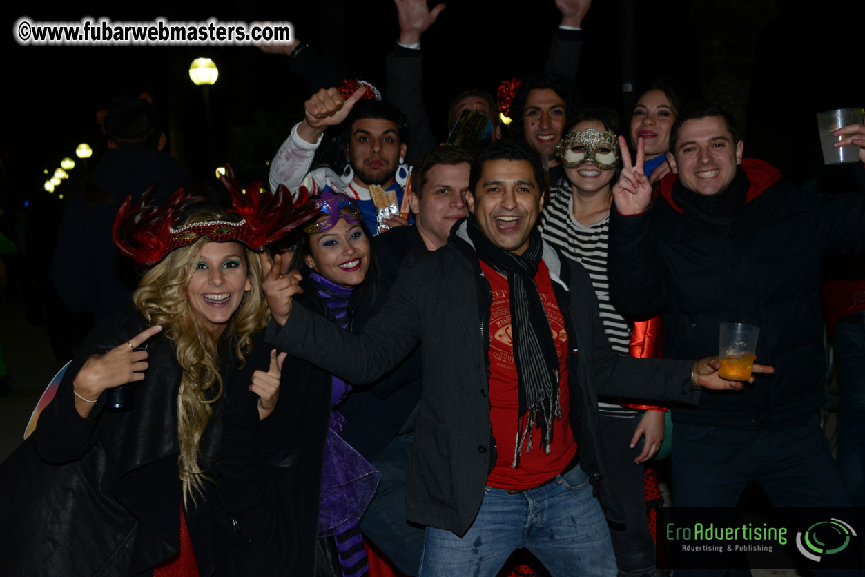 Pre-Show Carnival Parade at TES Sitges