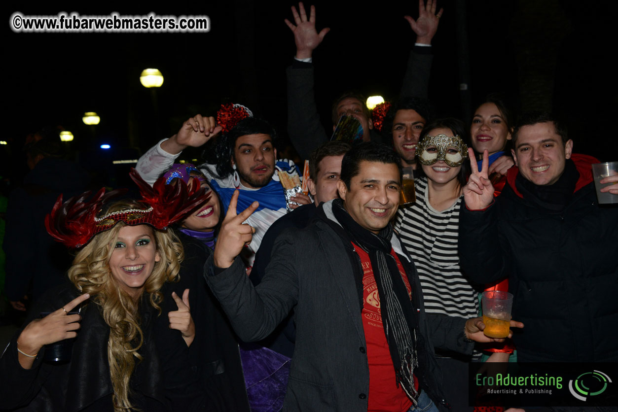 Pre-Show Carnival Parade at TES Sitges