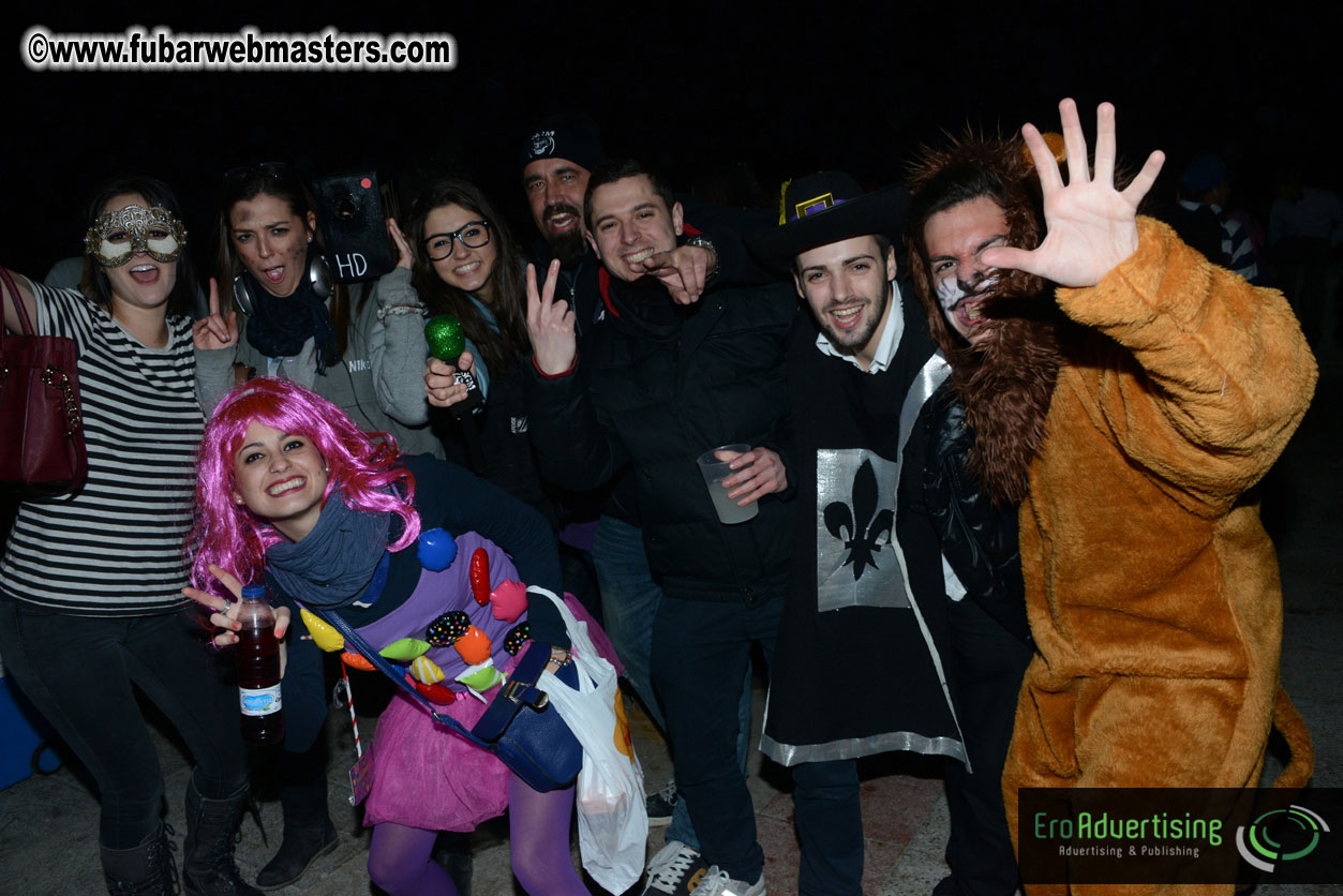 Pre-Show Carnival Parade at TES Sitges