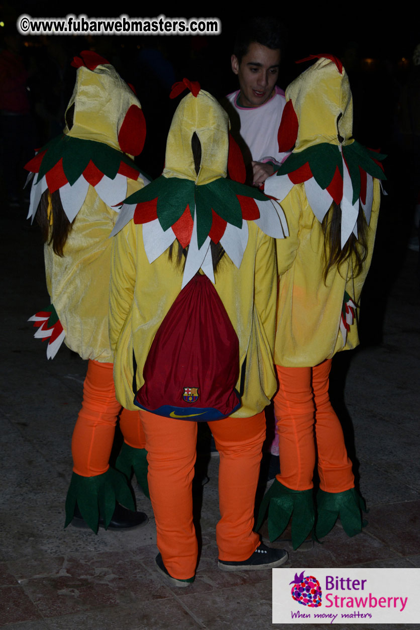 Pre-Show Carnival Parade at TES Sitges