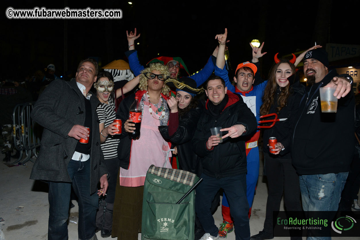 Pre-Show Carnival Parade at TES Sitges