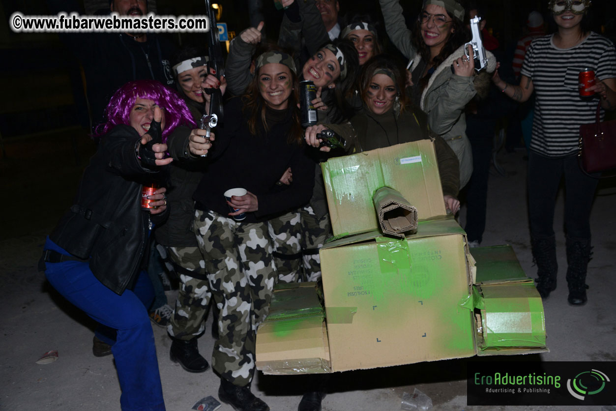 Pre-Show Carnival Parade at TES Sitges