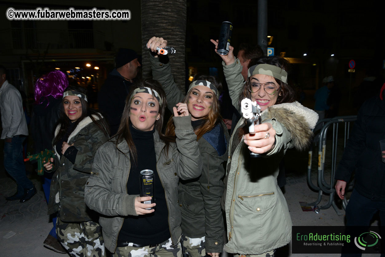 Pre-Show Carnival Parade at TES Sitges