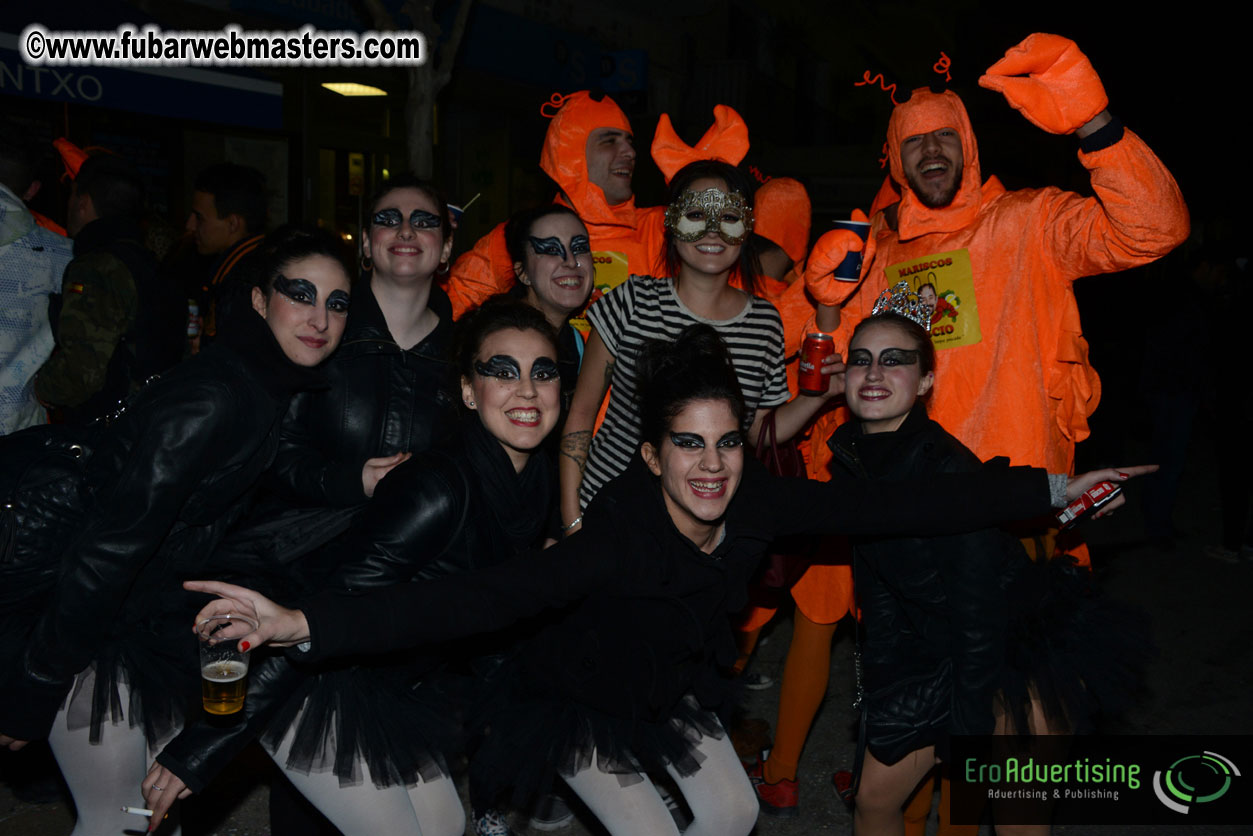 Pre-Show Carnival Parade at TES Sitges