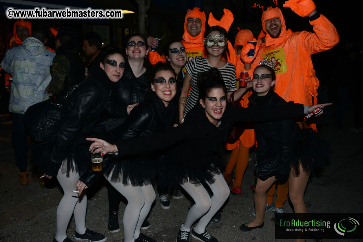 Pre-Show Carnival Parade at TES Sitges