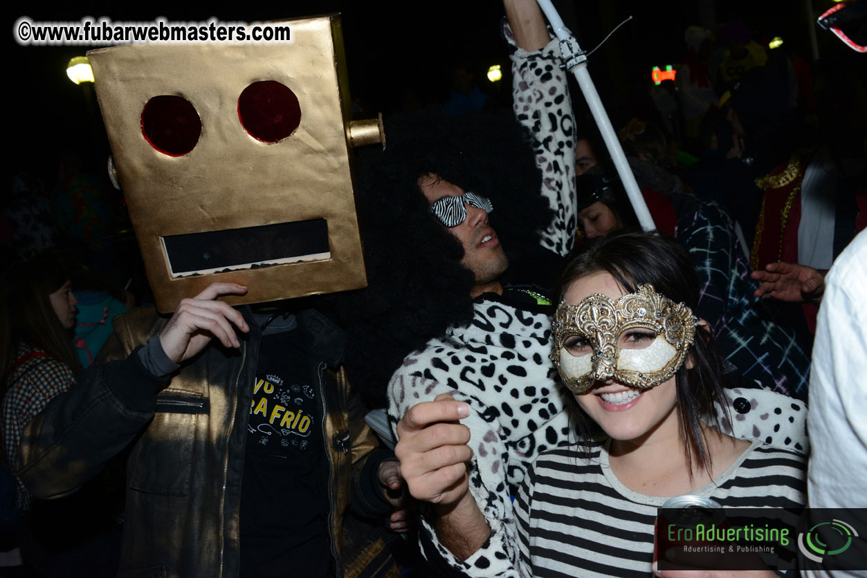 Pre-Show Carnival Parade at TES Sitges