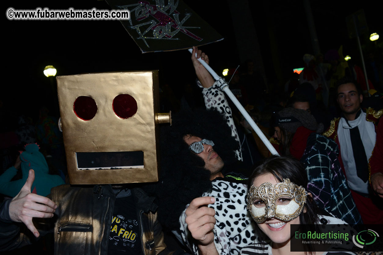 Pre-Show Carnival Parade at TES Sitges