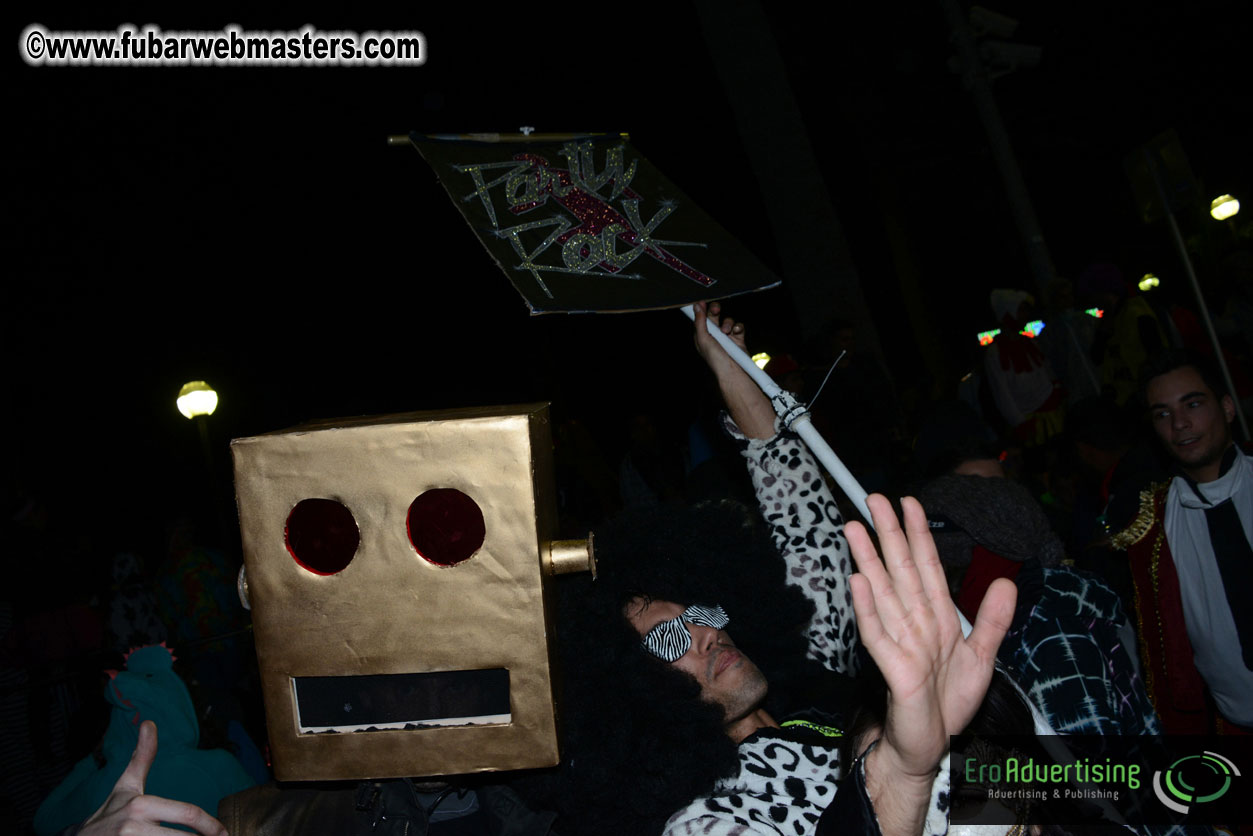 Pre-Show Carnival Parade at TES Sitges