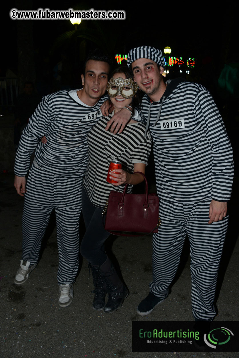 Pre-Show Carnival Parade at TES Sitges