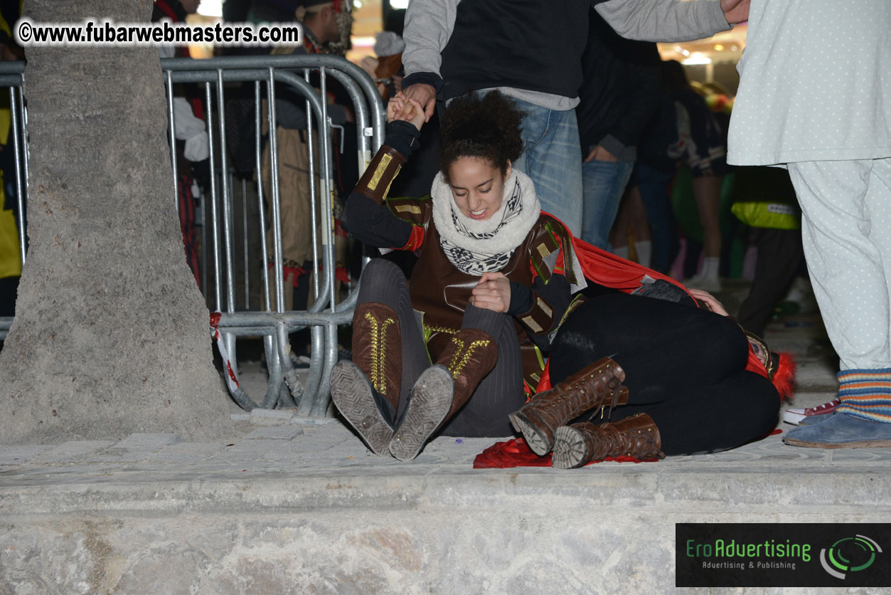 Pre-Show Carnival Parade at TES Sitges