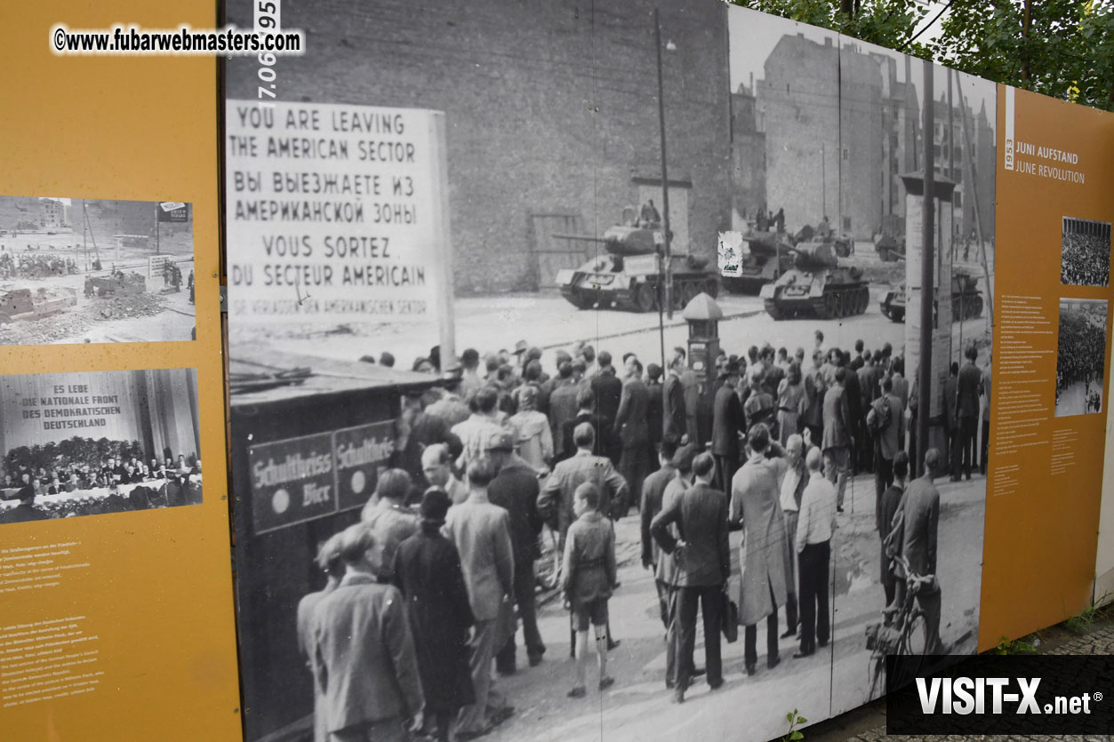 Visit to Check Point Charlie