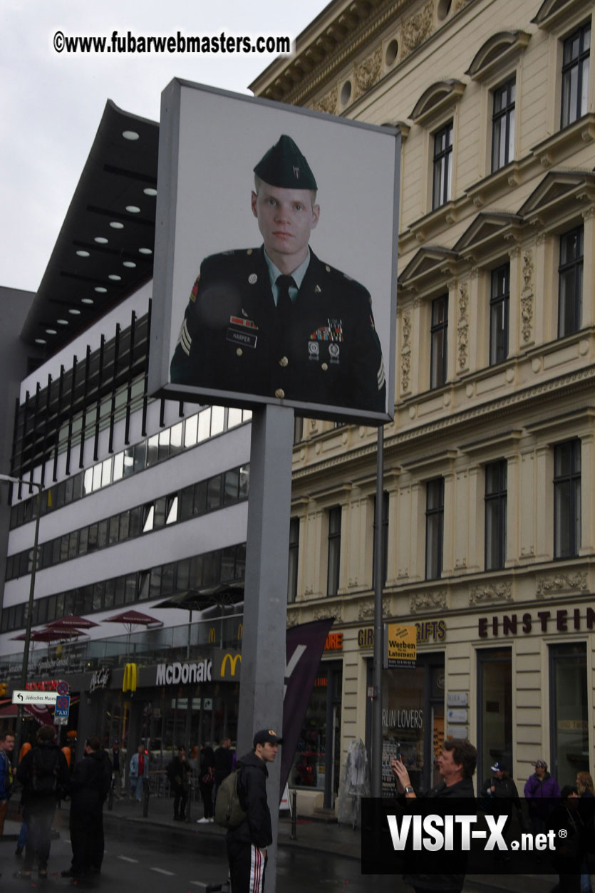 Visit to Check Point Charlie