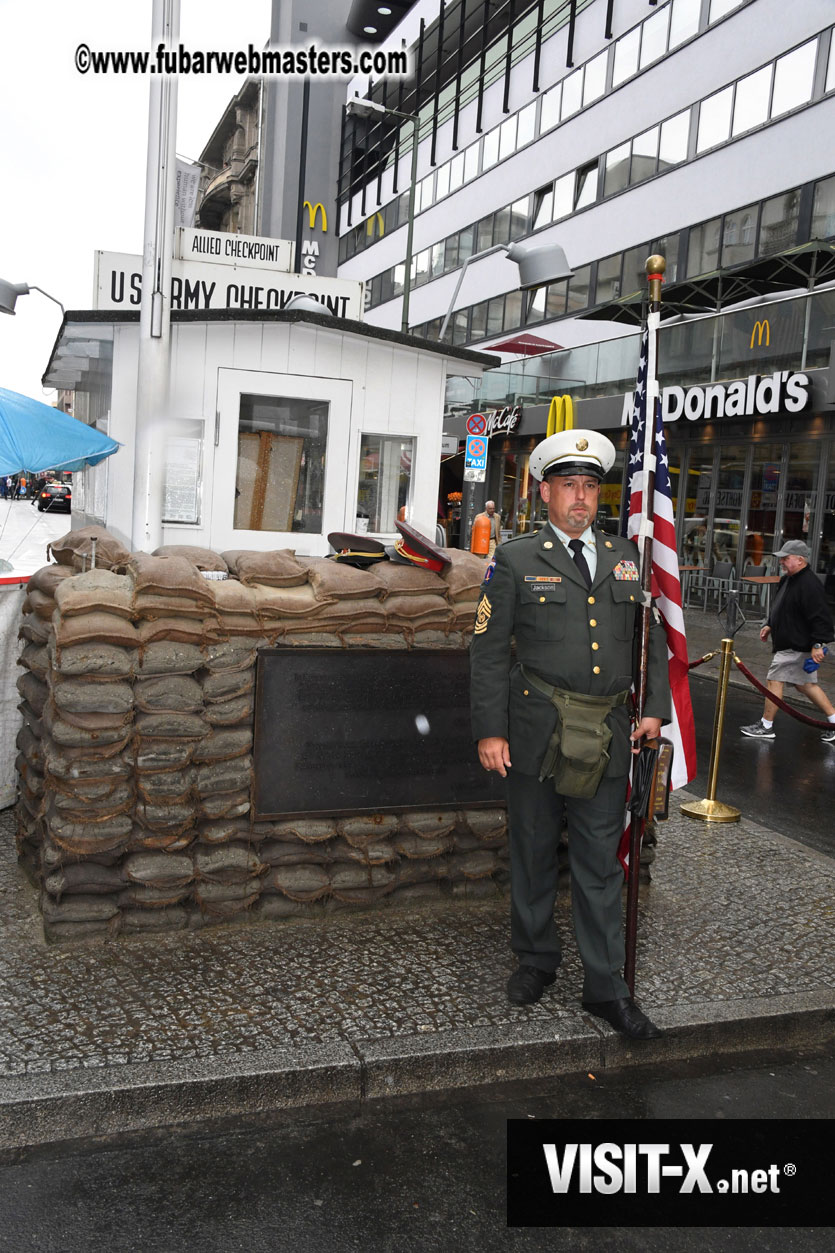 Visit to Check Point Charlie