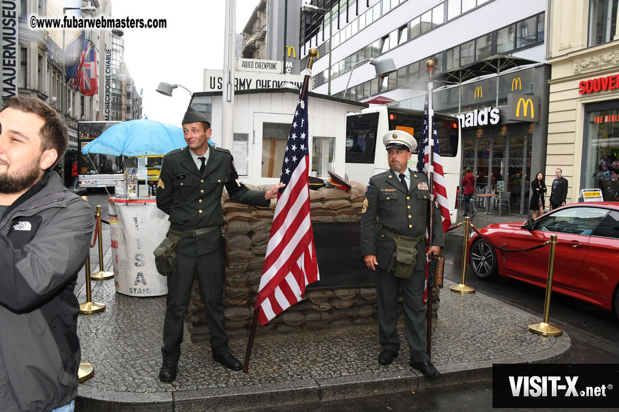 Visit to Check Point Charlie