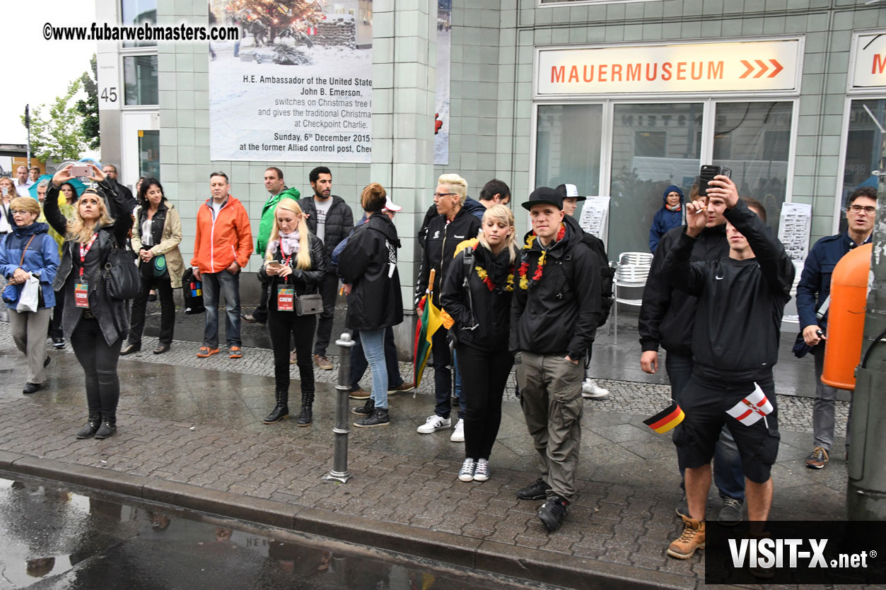 Visit to Check Point Charlie