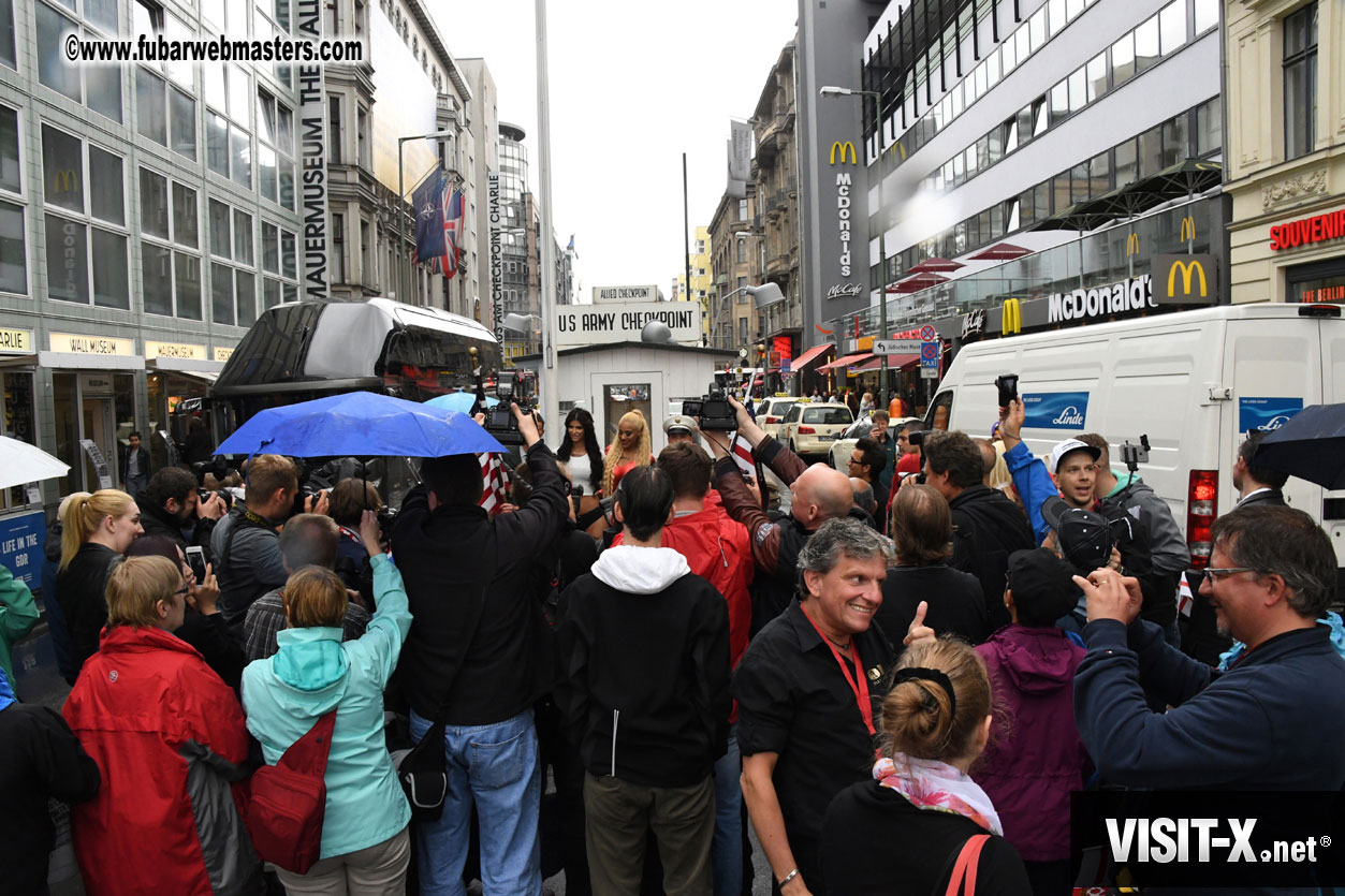 Visit to Check Point Charlie