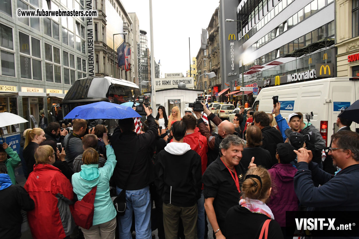 Visit to Check Point Charlie