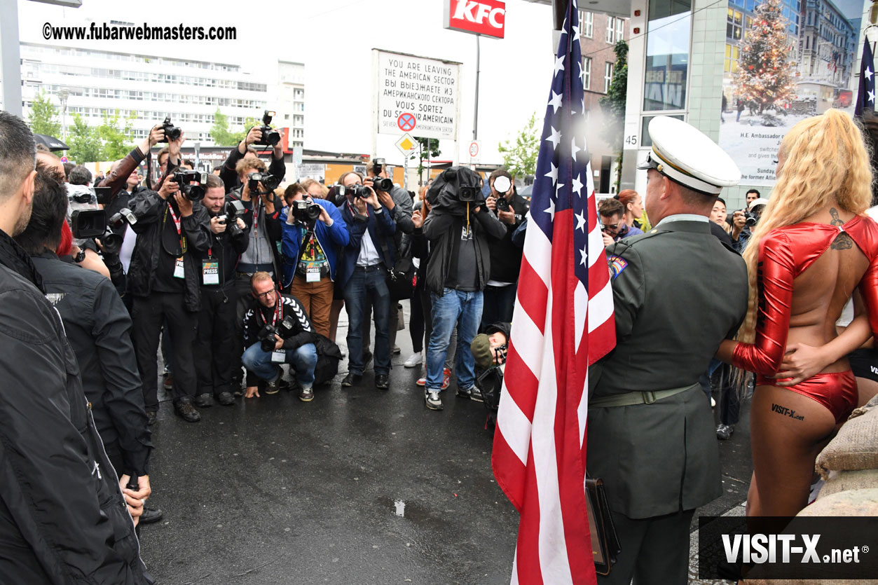 Visit to Check Point Charlie