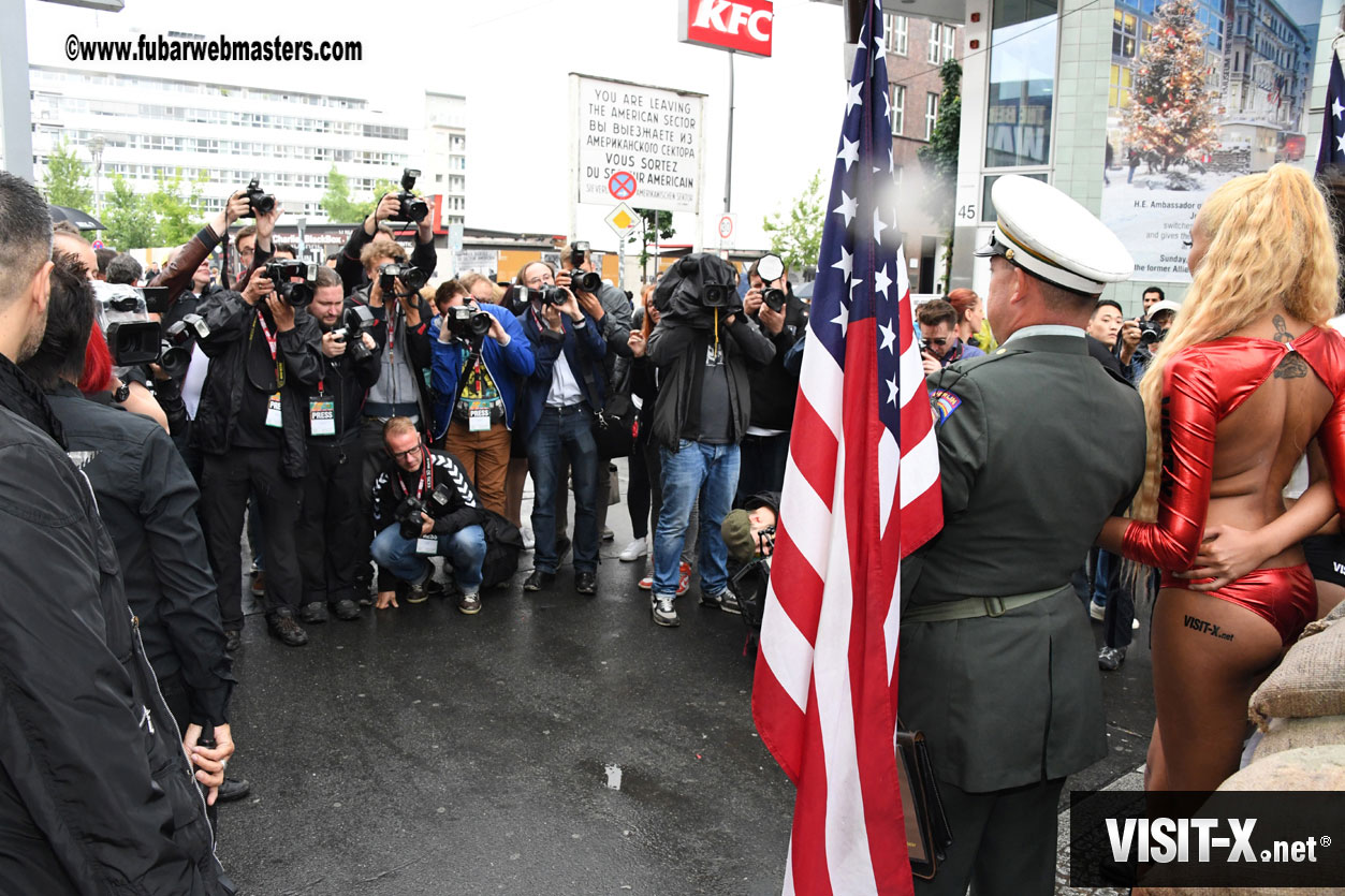 Visit to Check Point Charlie