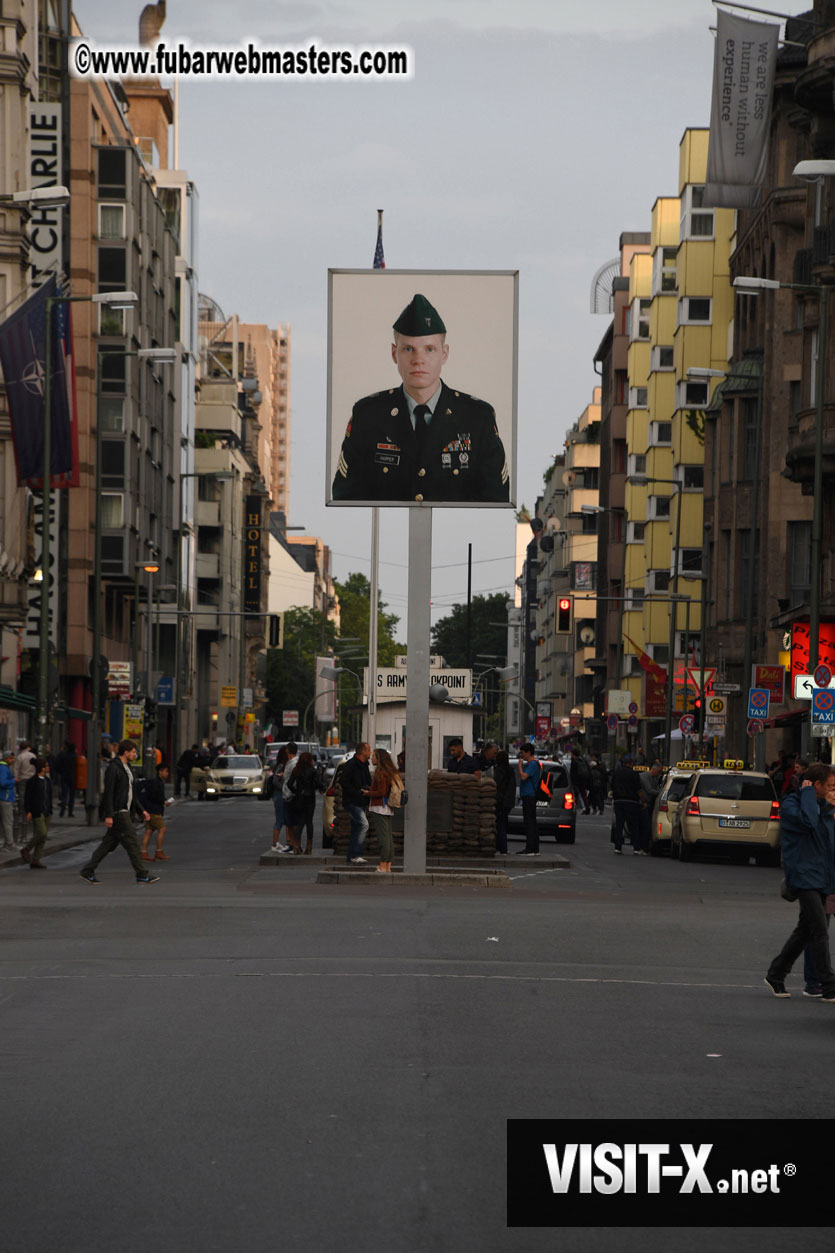 Visit to Check Point Charlie