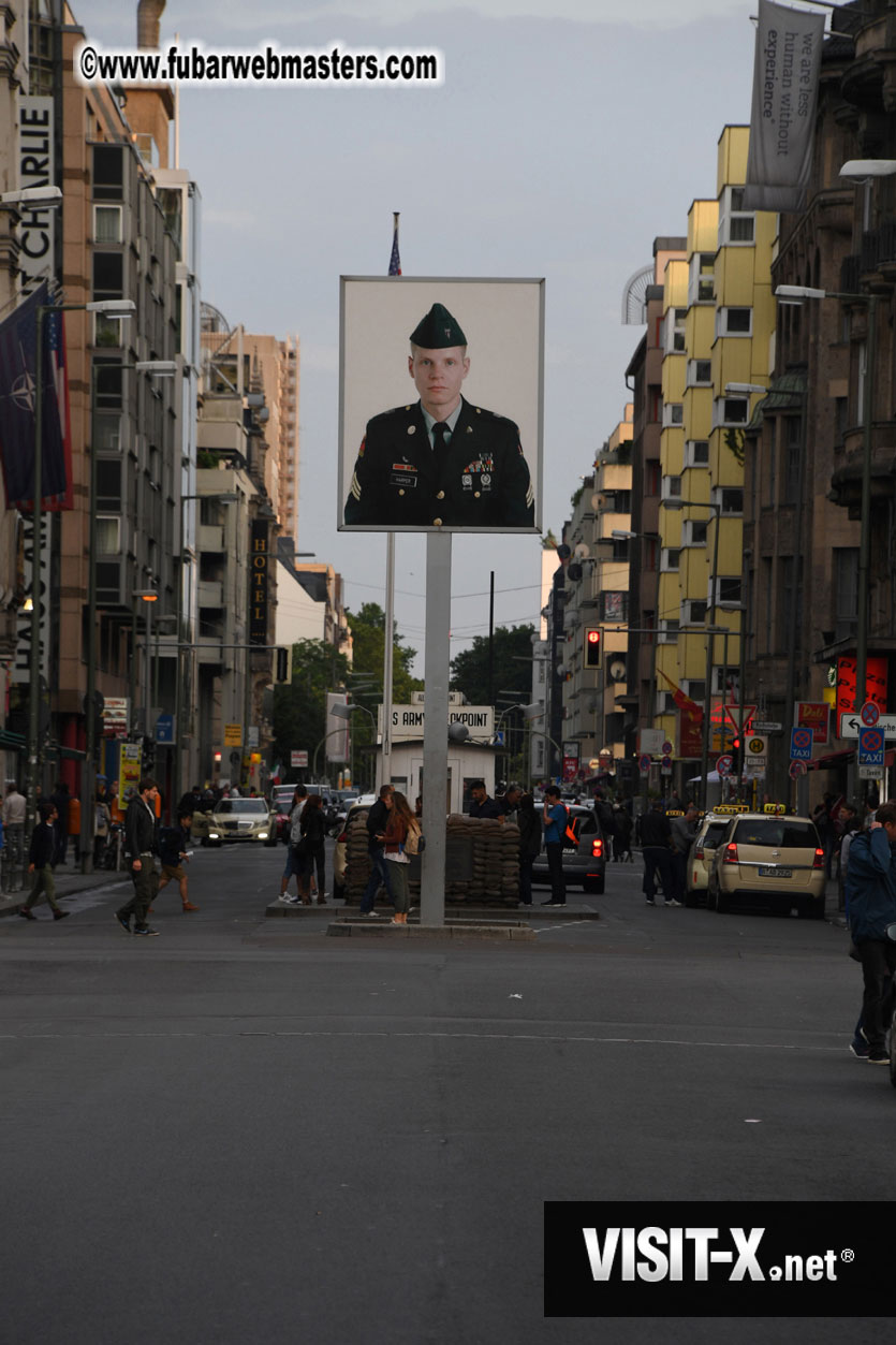 Visit to Check Point Charlie