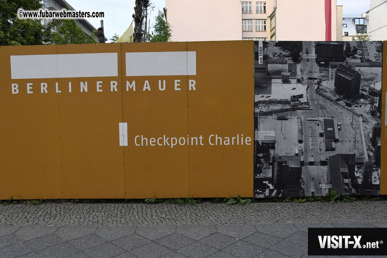 Visit to Check Point Charlie