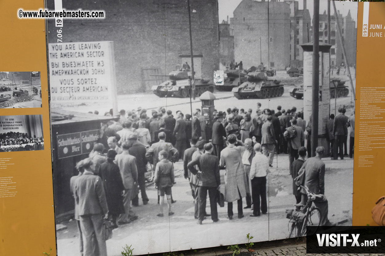 Visit to Check Point Charlie