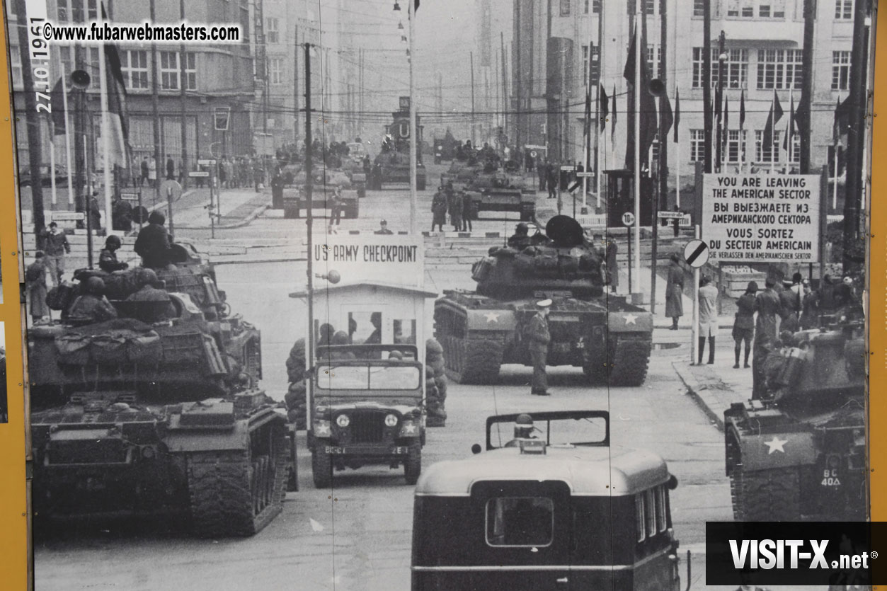 Visit to Check Point Charlie