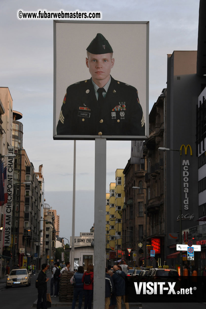 Visit to Check Point Charlie