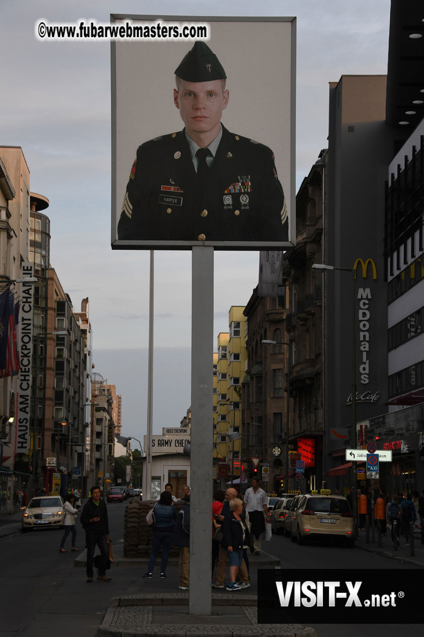 Visit to Check Point Charlie