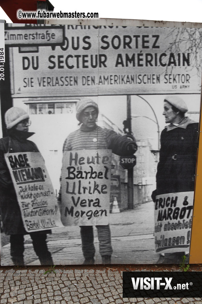 Visit to Check Point Charlie