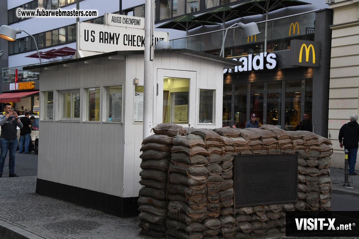 Visit to Check Point Charlie