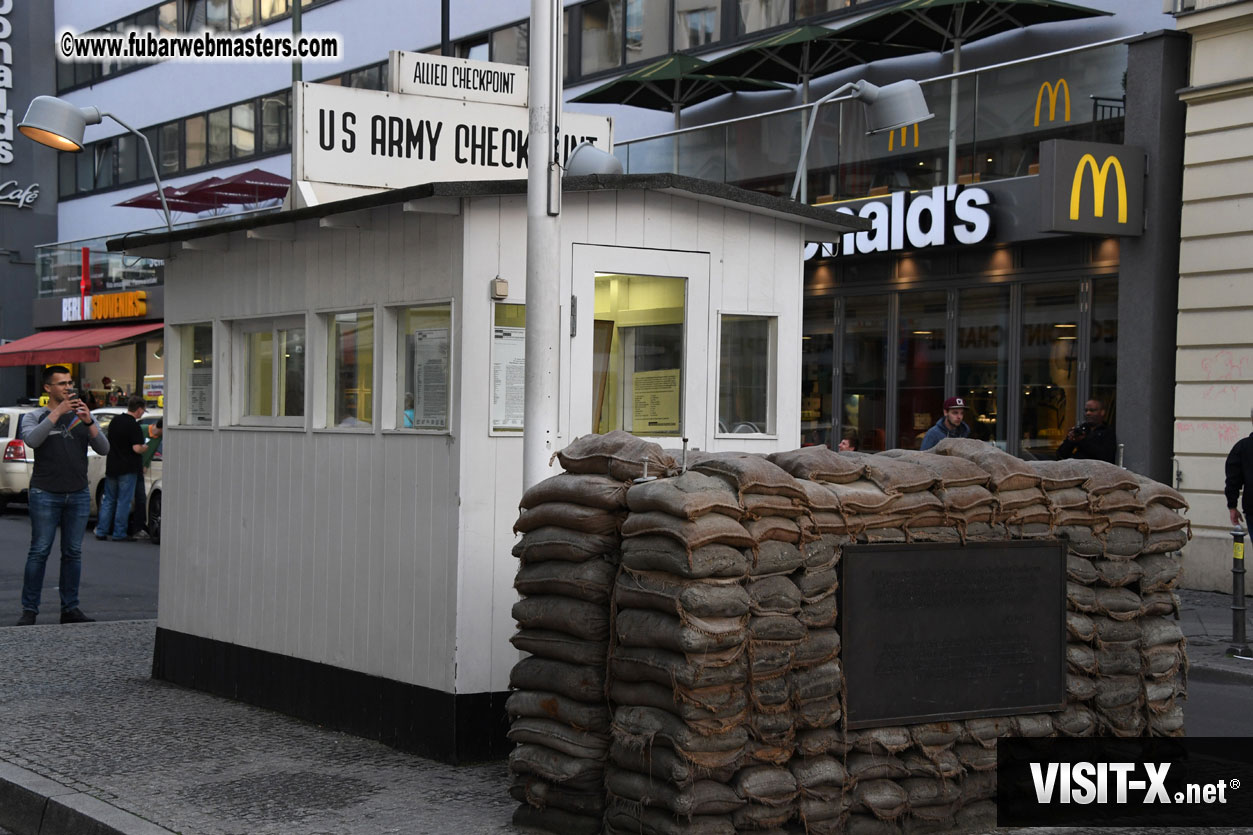 Visit to Check Point Charlie