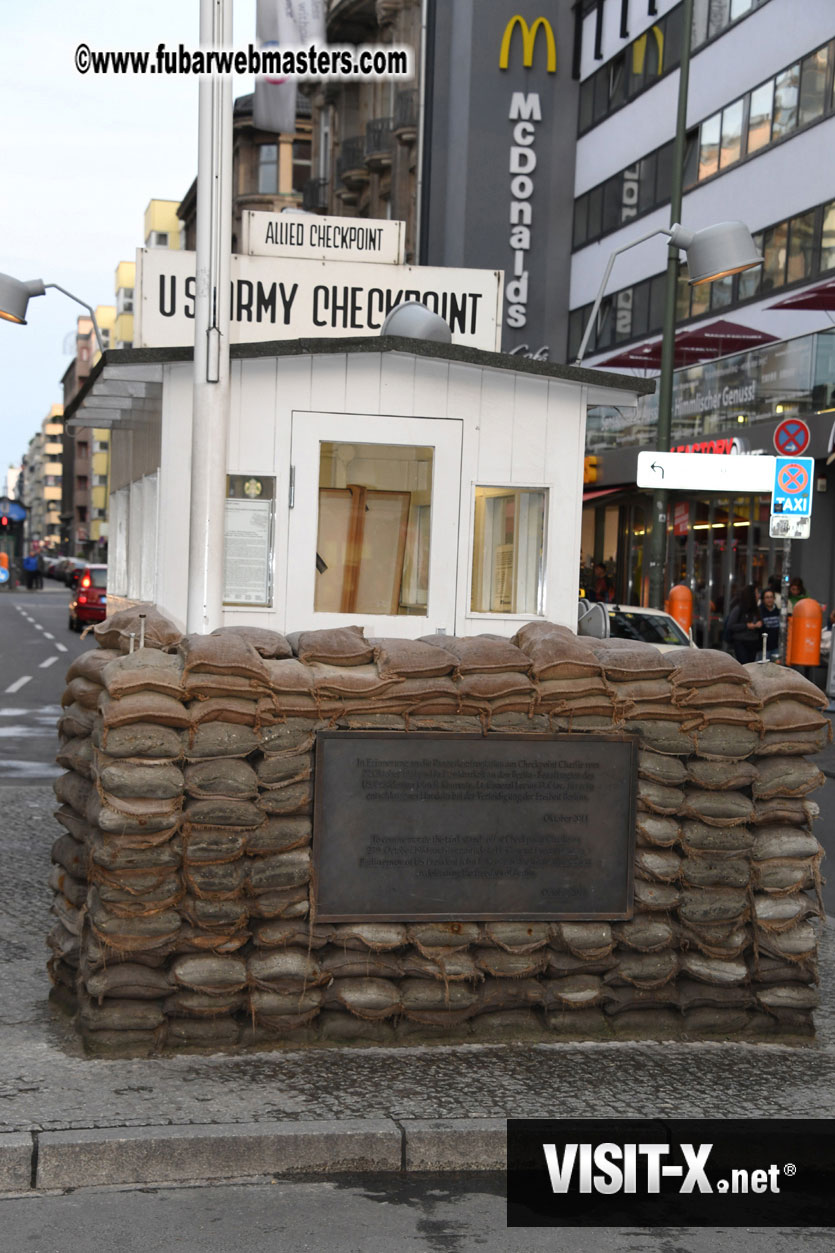 Visit to Check Point Charlie