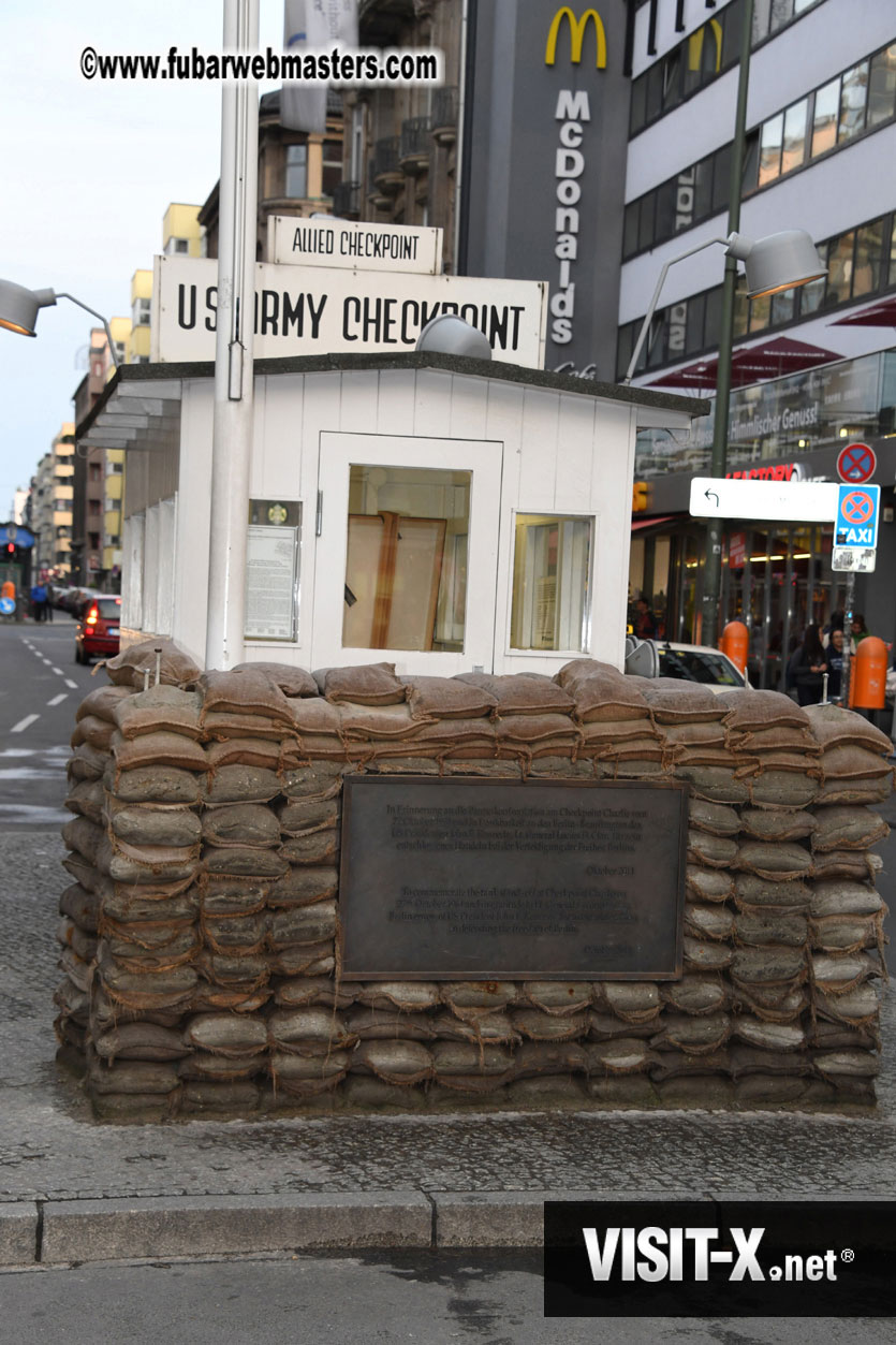 Visit to Check Point Charlie