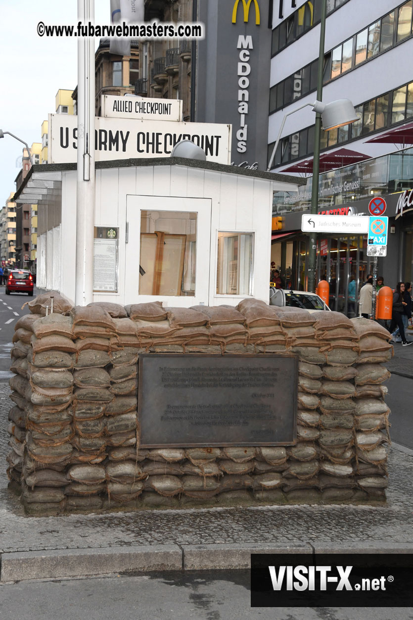 Visit to Check Point Charlie