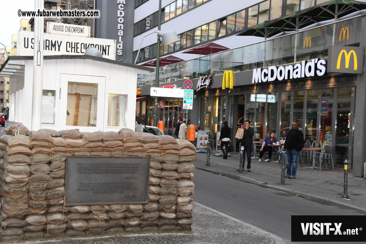 Visit to Check Point Charlie