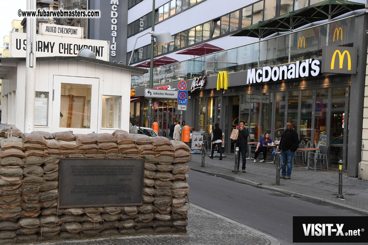 Visit to Check Point Charlie