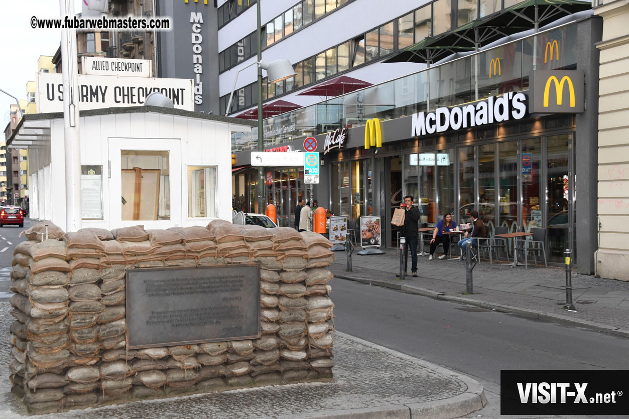 Visit to Check Point Charlie