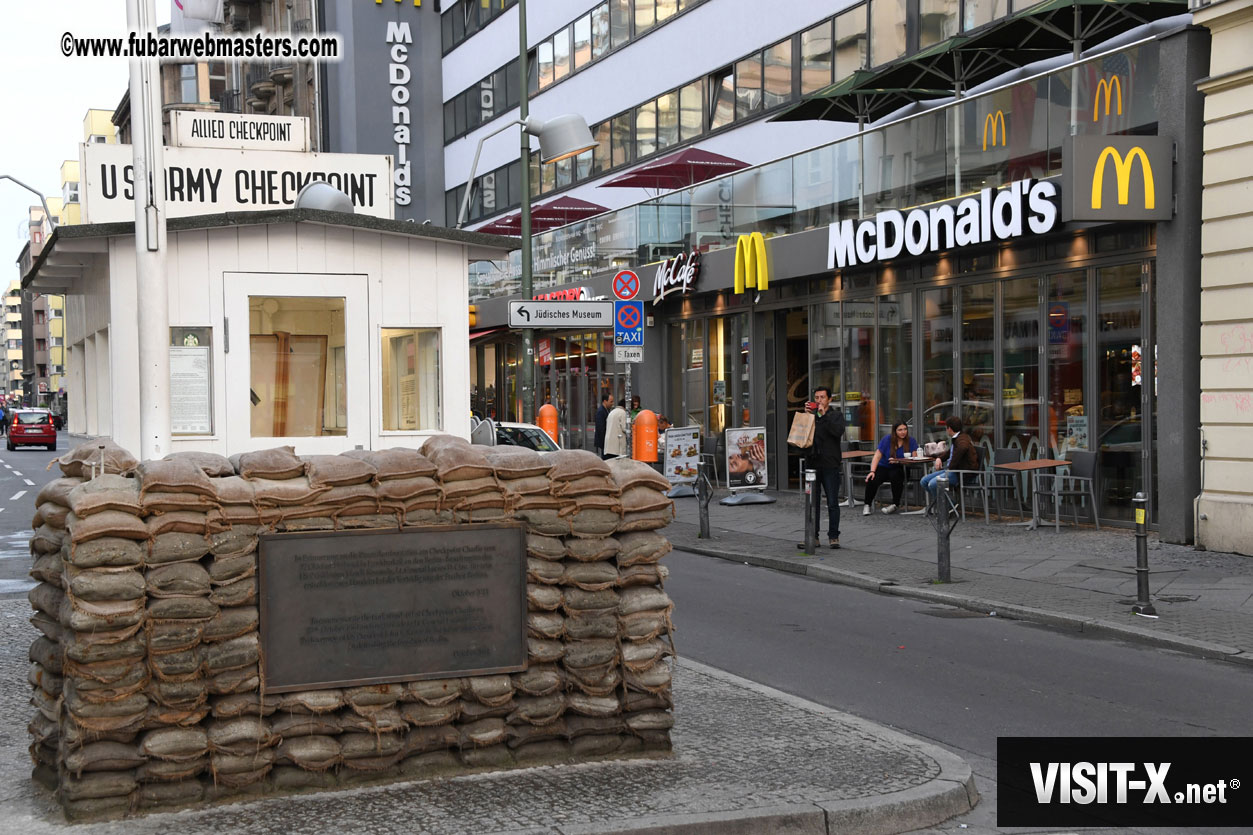 Visit to Check Point Charlie