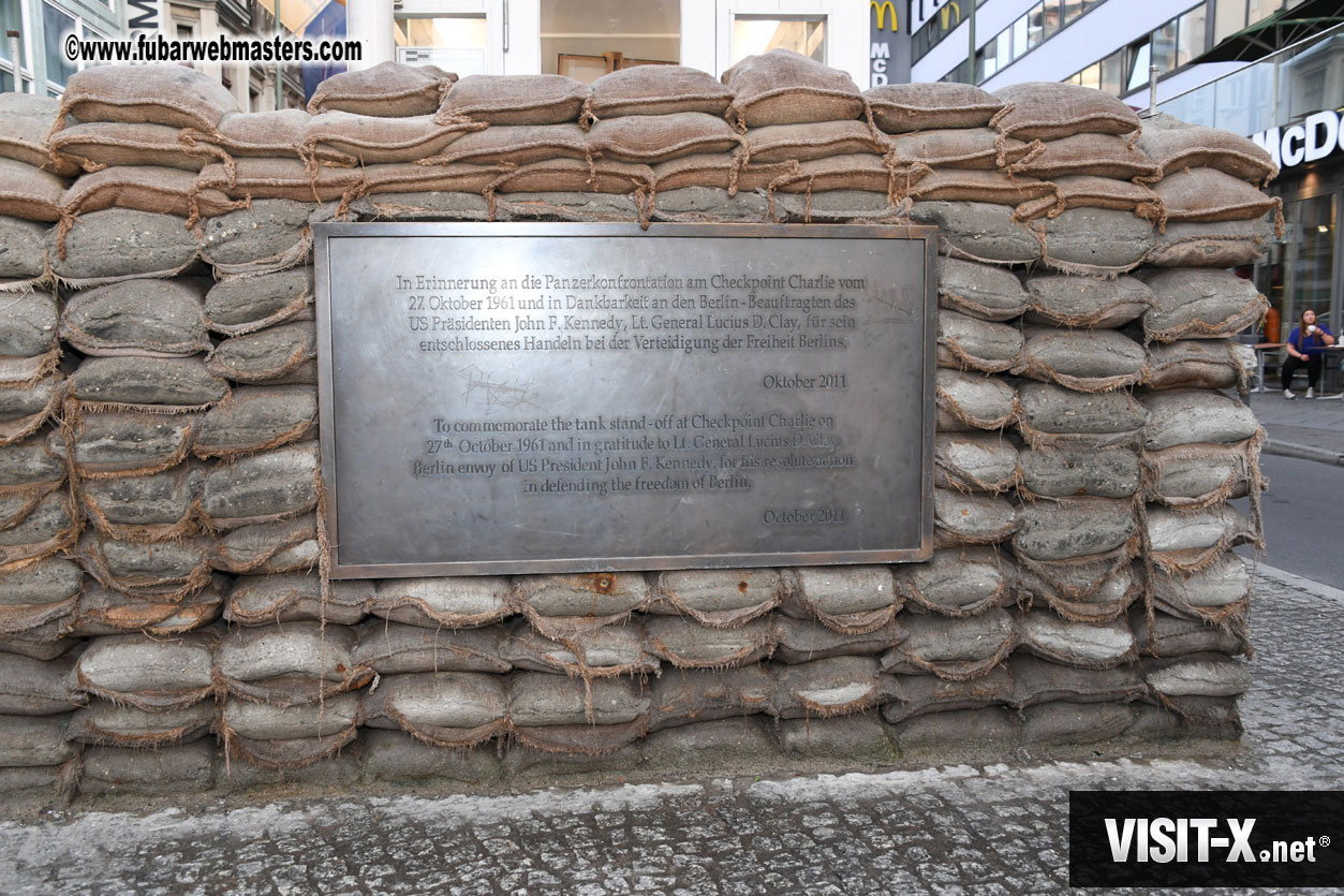 Visit to Check Point Charlie