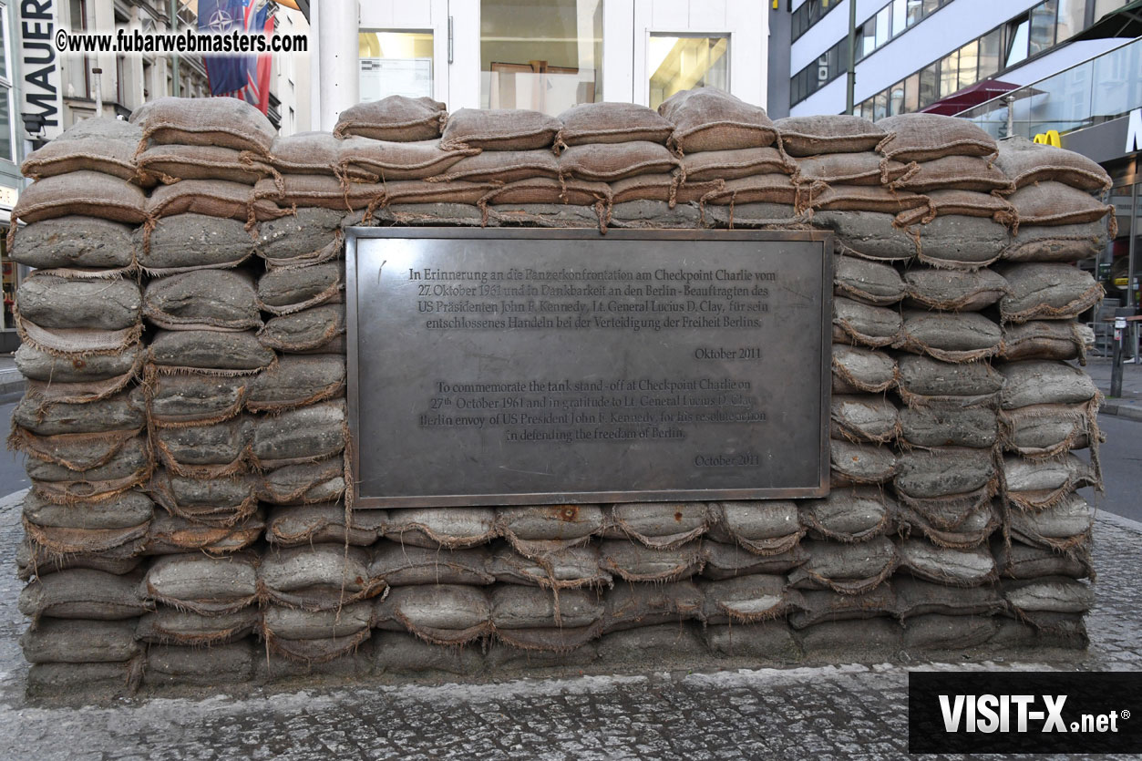 Visit to Check Point Charlie