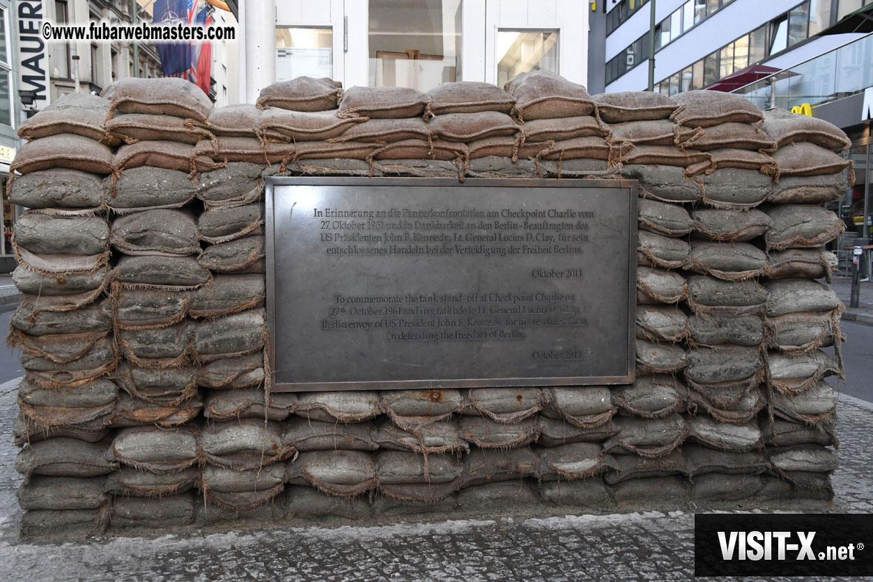 Visit to Check Point Charlie