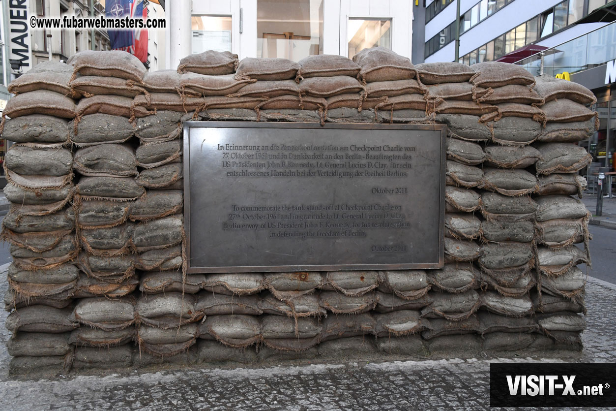 Visit to Check Point Charlie