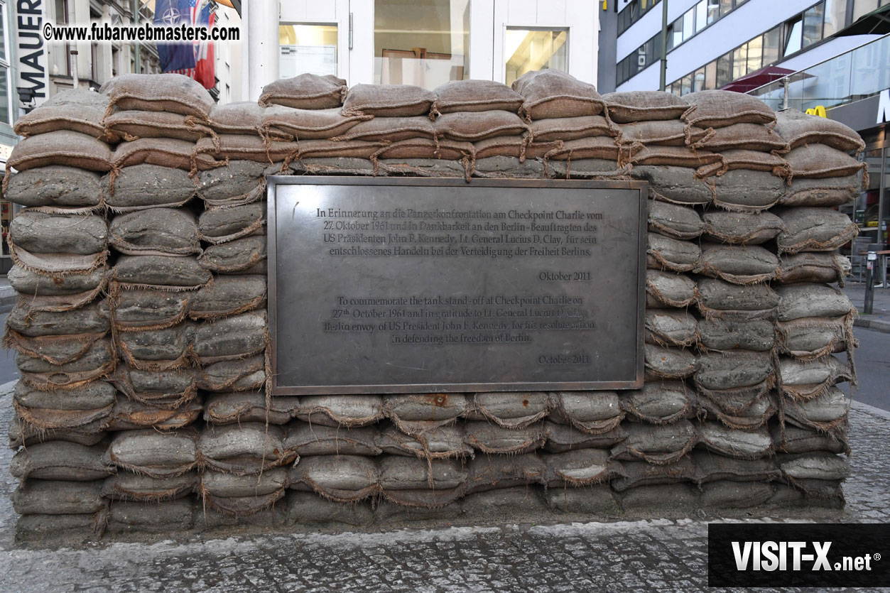 Visit to Check Point Charlie