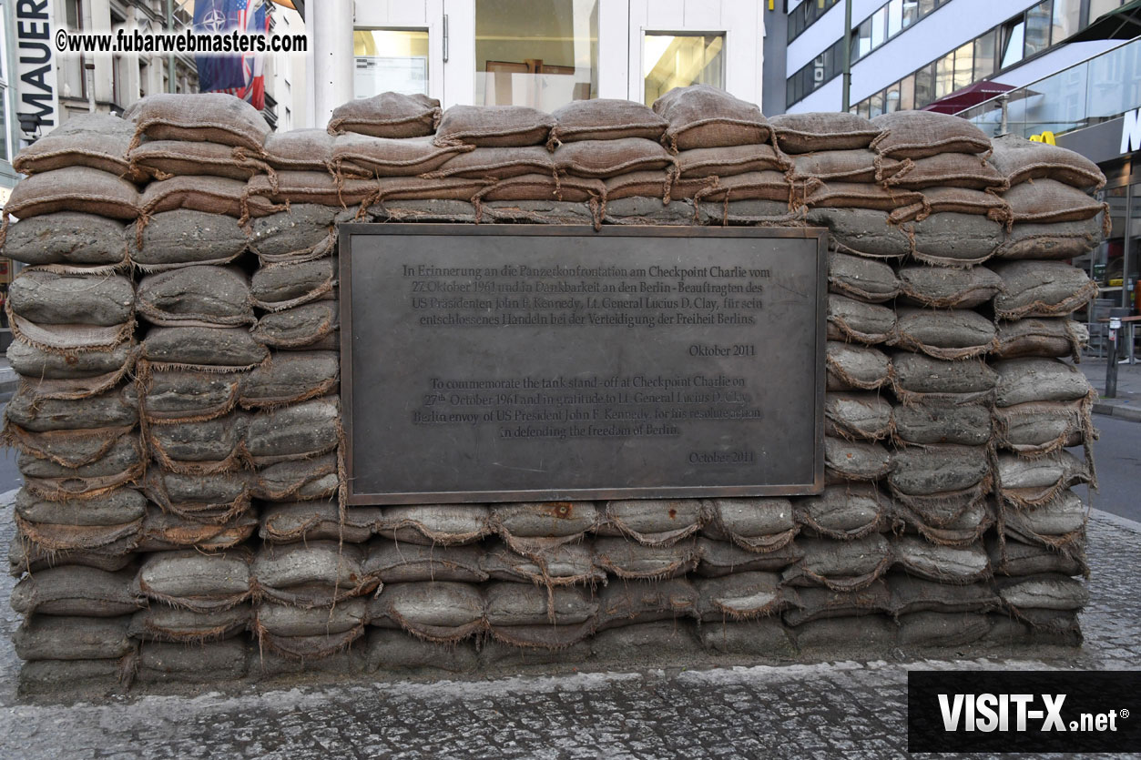 Visit to Check Point Charlie